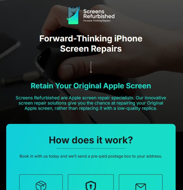 Screen Refurbished Project