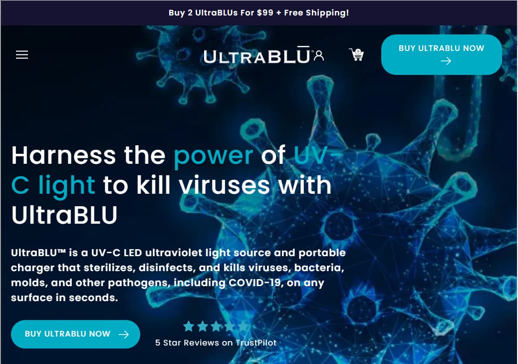 Ultrablue Ping Pong Game